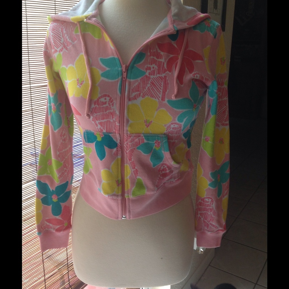 Lilly Pulitzer Multicolor Floral Hoodie